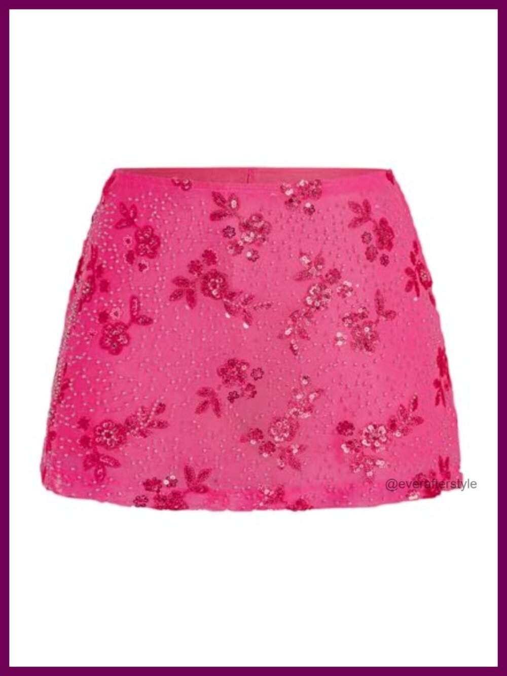 Sequin Mini Skort Low Rise Stretchy Mesh Built-in Shorts Y2K Club Party